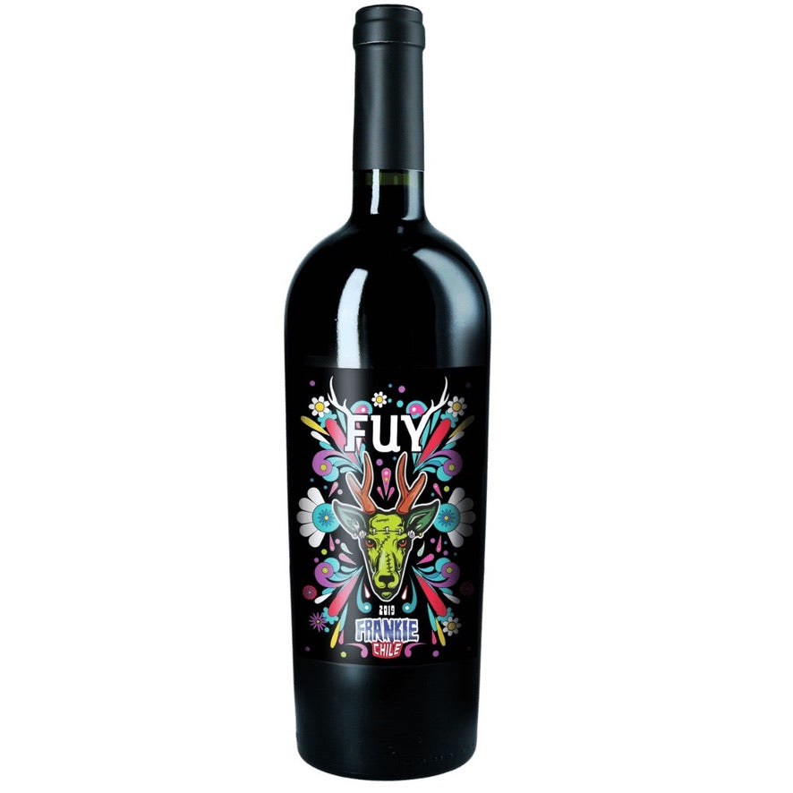 Botella de FUY Frankie 2021 – Vino tinto, Ensamblaje de FUY Wines SpA