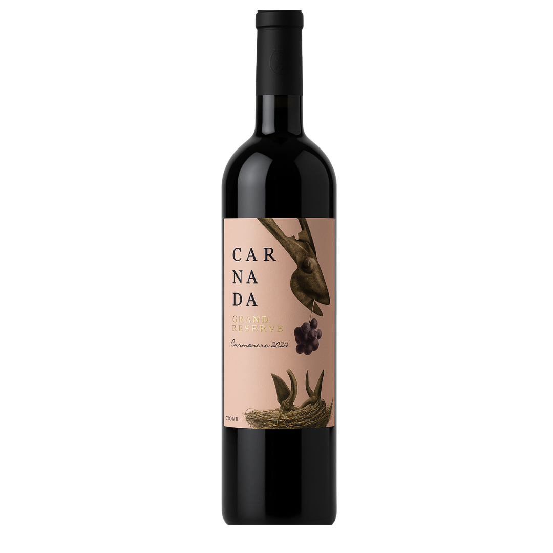 Botella de Peralillo Wines Carnada Grand Reserve Carmenere 2024 – Vino tinto, Carmenere de Peralillo Wines