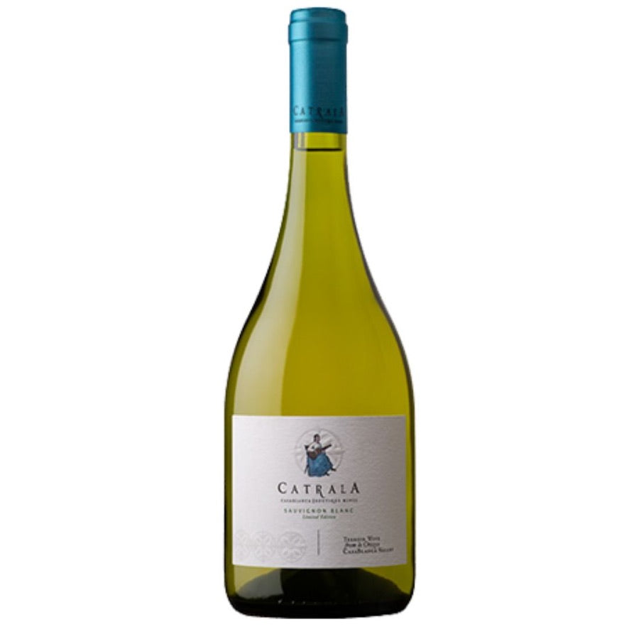 Botella de Catrala Sauvignon Blanc Limited Edition 2021 – Vino blanco, Sauvignon Blanc de Viña Catrala
