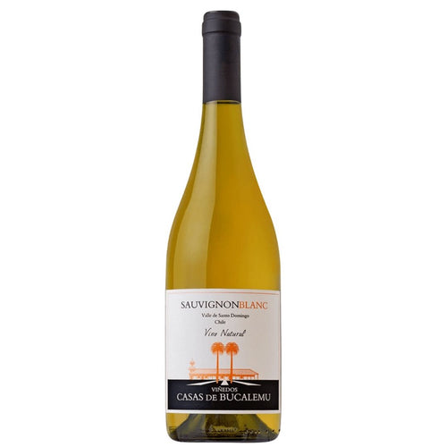 Botella de Casas de Bucalemu Sauvignon Blanc 2013 – Vino blanco, Sauvignon Blanc de Viñedos Casas de Bucalemu