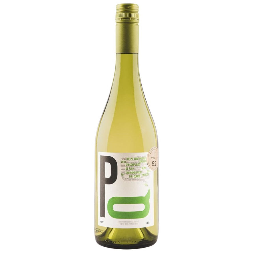 Botella de The Po' Wine Project Sauvignon Vert 2016 – Vino blanco, Sauvignon Vert de The Po' Wine Project Ltda.