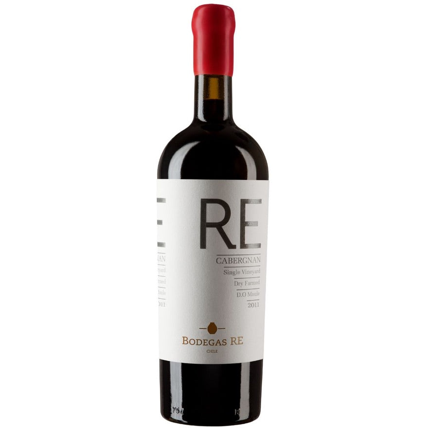 Botella de Bodegas RE Cabergnan 2015 – Vino tinto, Ensamblaje de Bodegas RE