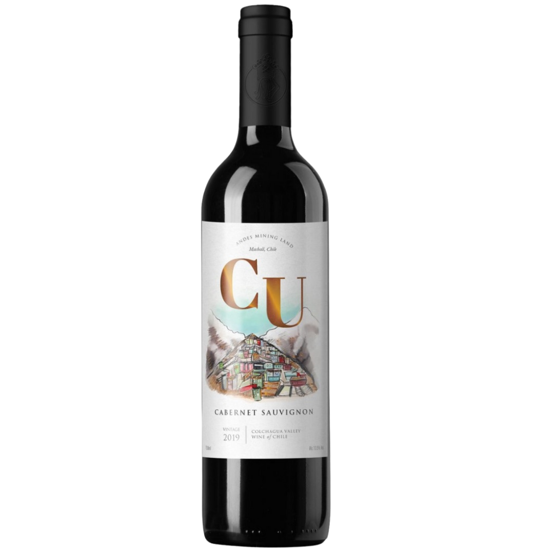 Botella de Peralillo Wines CU Cabernet Sauvignon 2021 – Vino tinto, Cabernet Sauvignon de Peralillo Wines