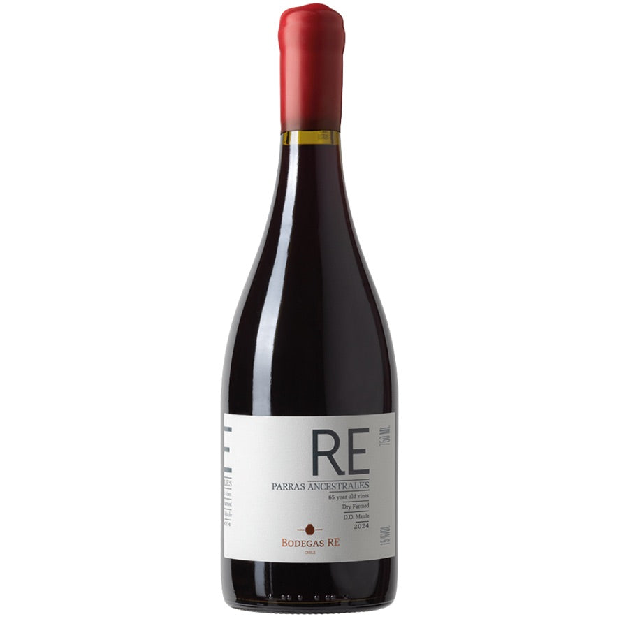 Botella de Bodegas RE Parras Ancestrales 2024 – Vino tinto, Ensamblaje de Bodegas RE