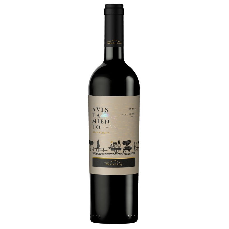 Botella de Peralillo Wines Avistamiento Gran Reserva Cabernet Sauvignon 2015 – Vino tinto, Cabernet Sauvignon de Peralillo Wines