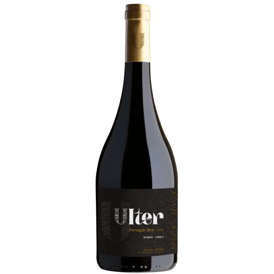 Botella de Ulter Wines Portugais Bleu 2017 – Vino tinto, Edición especial de Ulter Wines SpA