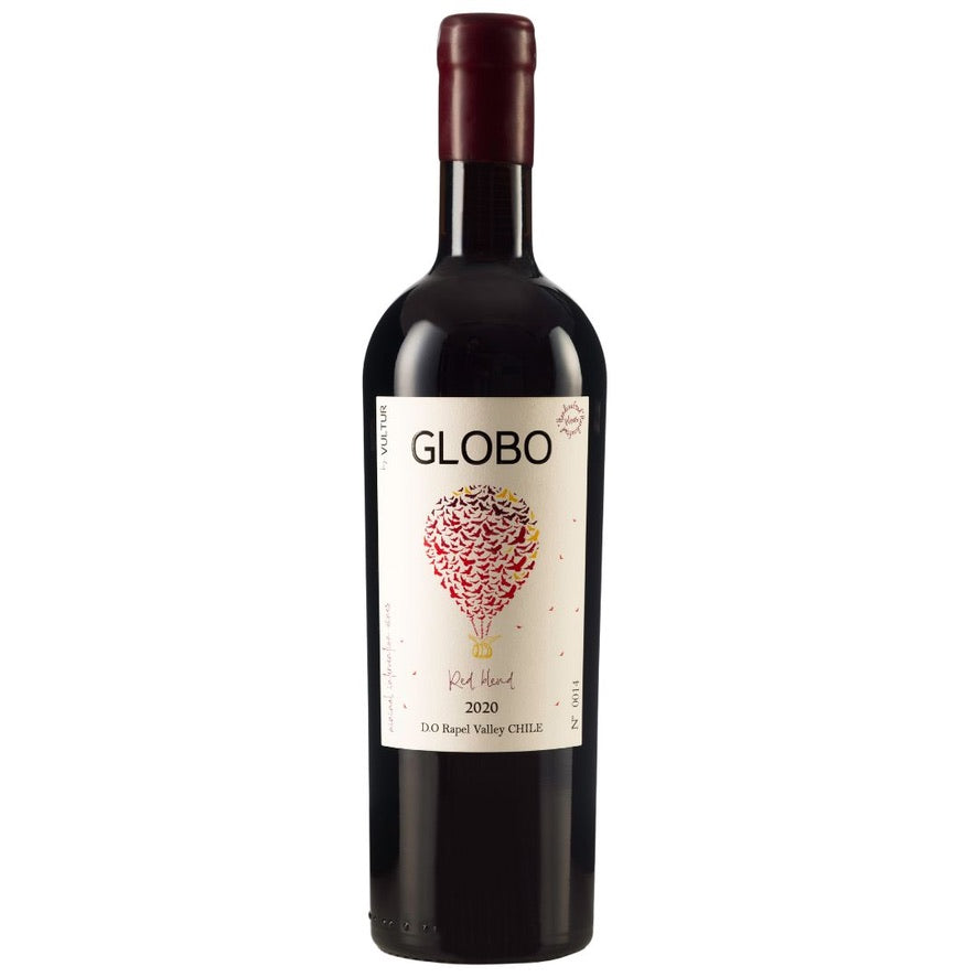 Botella de Vultur Globo Red Blend 2021 – Vino tinto, Red Blend de Vultur Wines