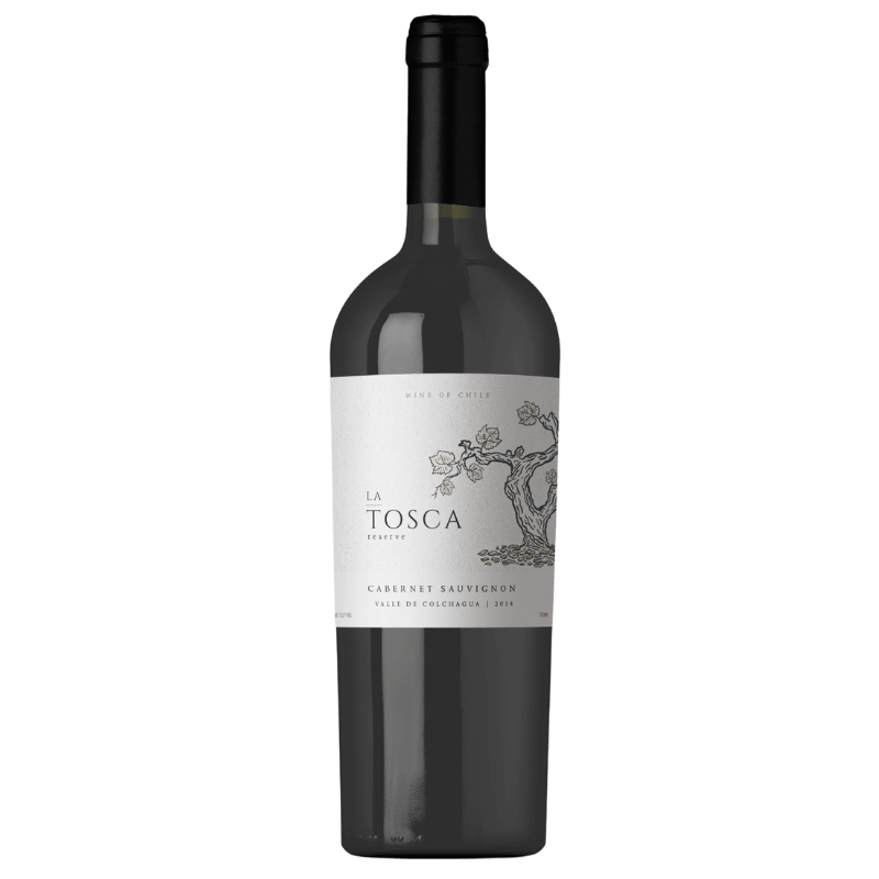 Botella de Peralillo Wines La Tosca Reserve Cabernet Sauvignon 2021 – Vino tinto, Cabernet Sauvignon de Peralillo Wines