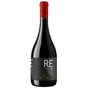 Bodegas RE Chardonnoir 2024, cofermentación Chardonnay 70% y Pinot Noir 30% de Casablanca, botella sobre fondo blanco