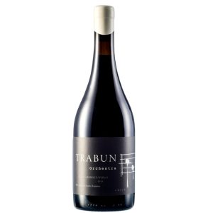 Botella de vino Trabun Orchestra Cachapoal Andes, blend de Côt, Cabernet Sauvignon y Syrah, elegante y complejo, disponible en Caleta Wines.